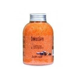 BINGOSPA sól do kąpieli - kofeina i cynamon 600g